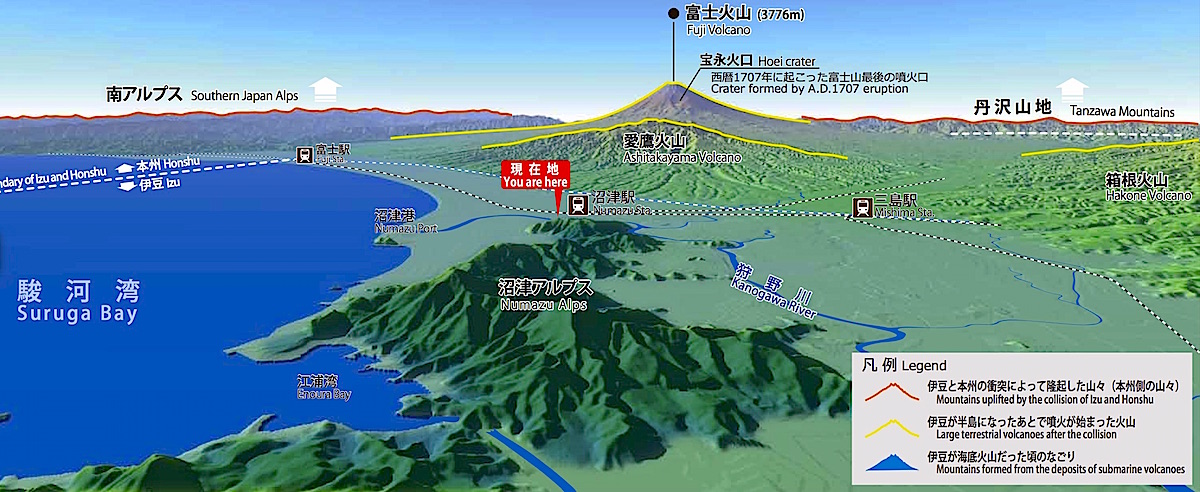 伊豆半島ジオパーク 香貫山ジオスポット