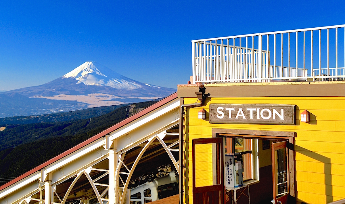 箱根十国峠ケーブルカー十国峠駅
