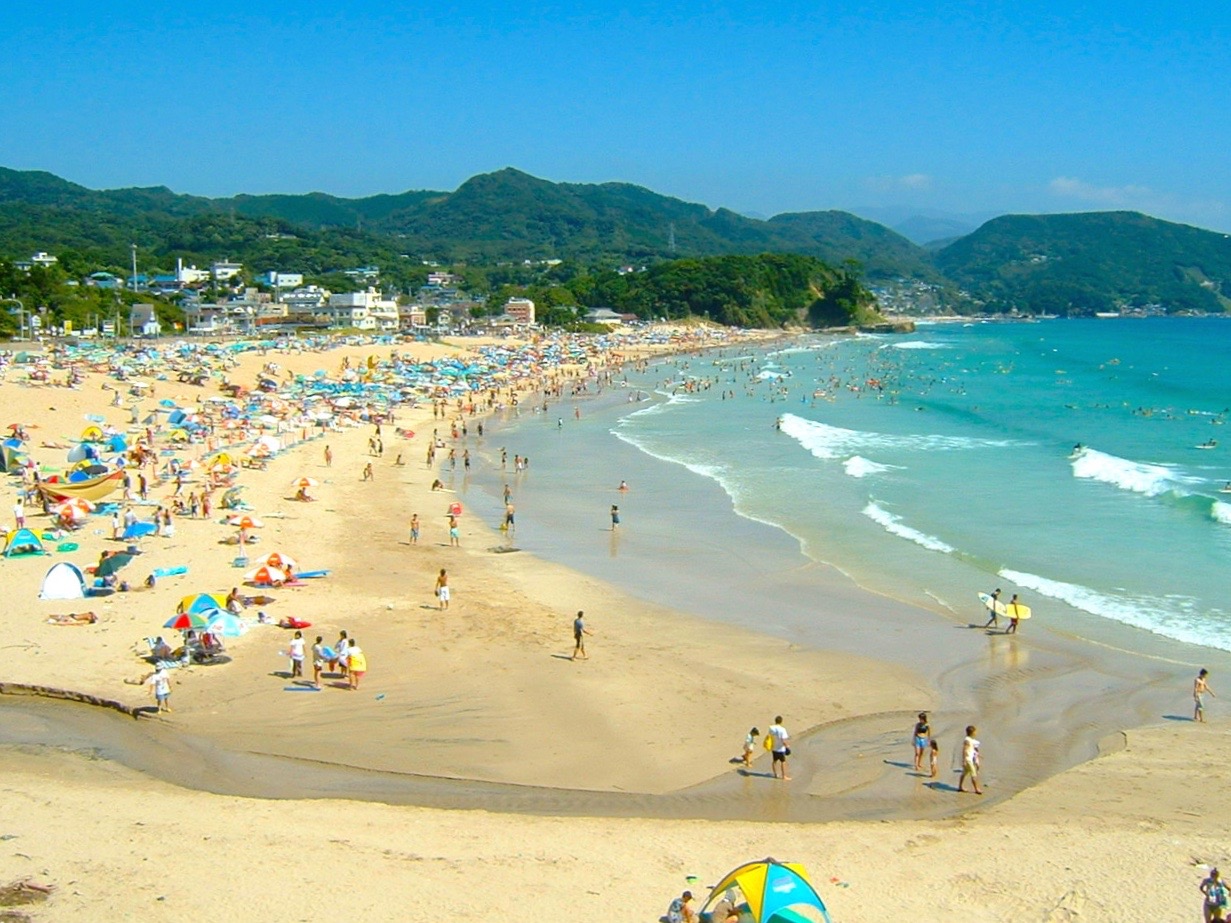 海水浴 白浜大浜海水浴場 下田市 19 静岡 浜松 伊豆情報局