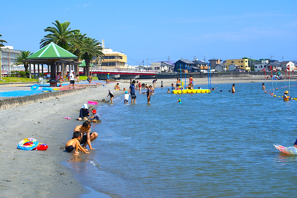 海水浴 弁天島海水浴場 浜松市 静岡 浜松 伊豆情報局