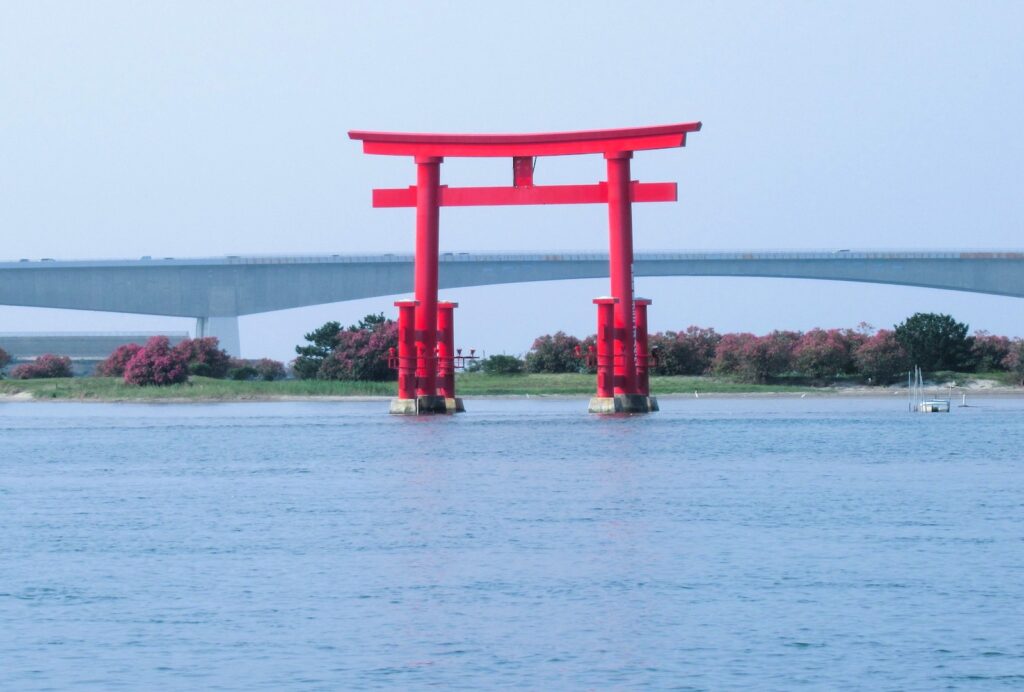 弁天島観光シンボルタワー(赤鳥居) | 静岡・浜松・伊豆情報局