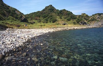 妻良谷川浜