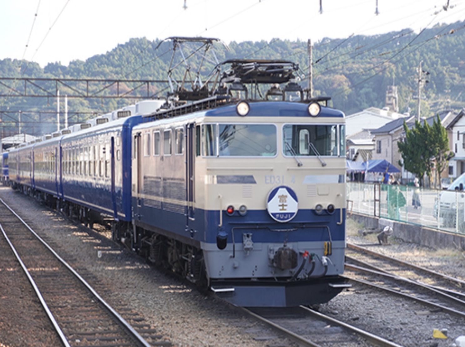 ブルートレイン日本海　昭和鉄道　大判丸メンコ　直径30センチ 大井川鐵道で12系「ブルートレイン急行」運転開始！ | 静岡・浜松